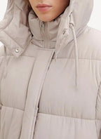 Trench Textured Technical Oute - Pearl Grey - Femme