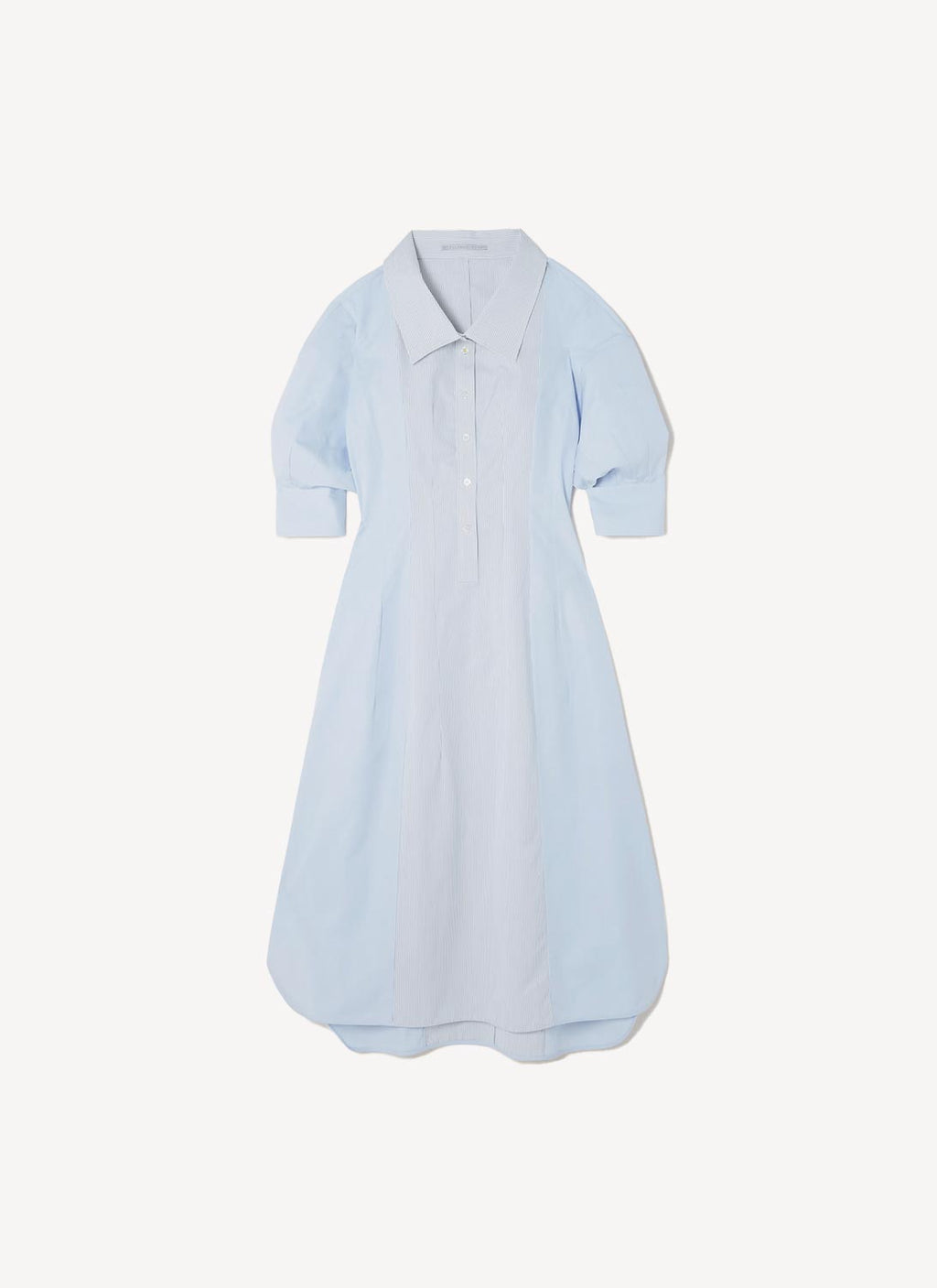 Dress - White/Blue - Femme