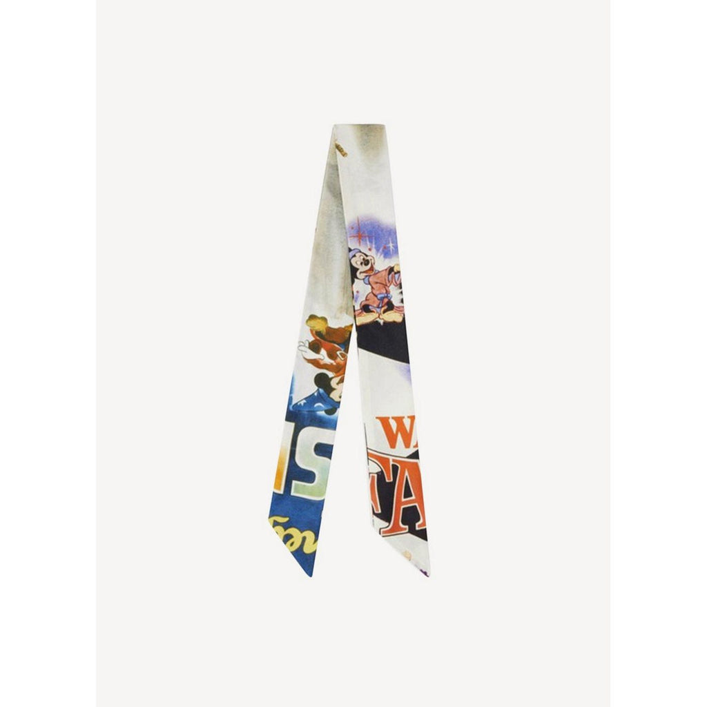 Foulard Scarf Fantasia Posters Twilly - Multicolor - Homme