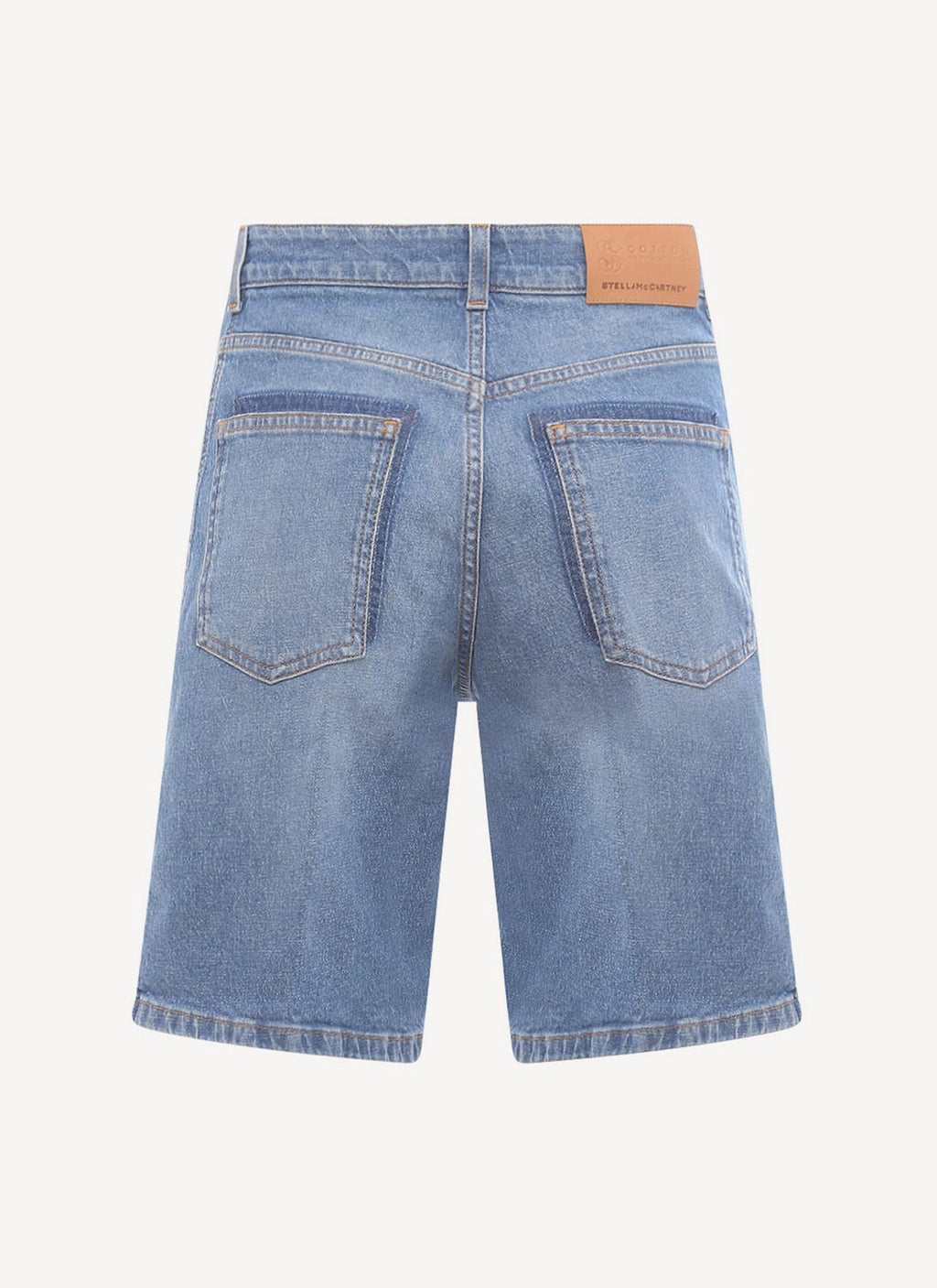 Stella Mc Cartney - Ready-To-W Salt & Pepper Logo Laser Deni - Medium Blue - Women