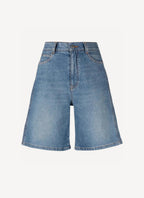 Stella Mc Cartney - Salt & Pepper Logo Laser Deni - Medium Blue - Femme
