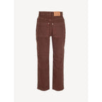 Pantalón Mahogany Workwear Denim Cropped - Mahogany - Mujer