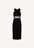 Robe Levels Of Trasparency Knit - Black - Femme