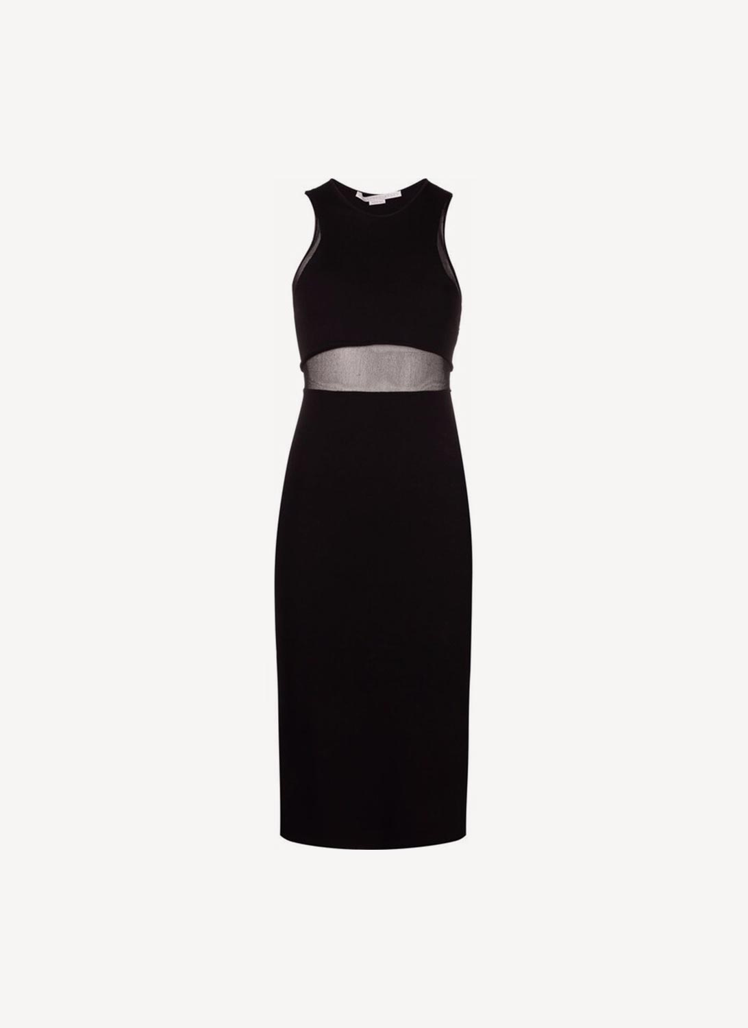 Robe Levels Of Trasparency Knit - Black - Femme