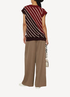 Top Stella By Stella Striped Wool - Multicolor - Femme