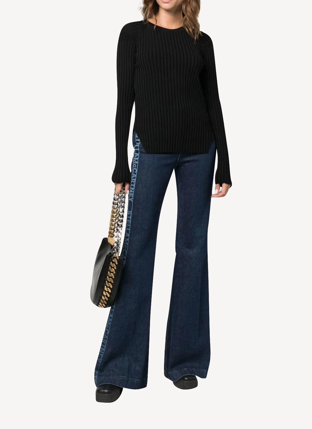 Stella Mc Cartney - Ready-To-W Technical Shiny Top - Black - Women