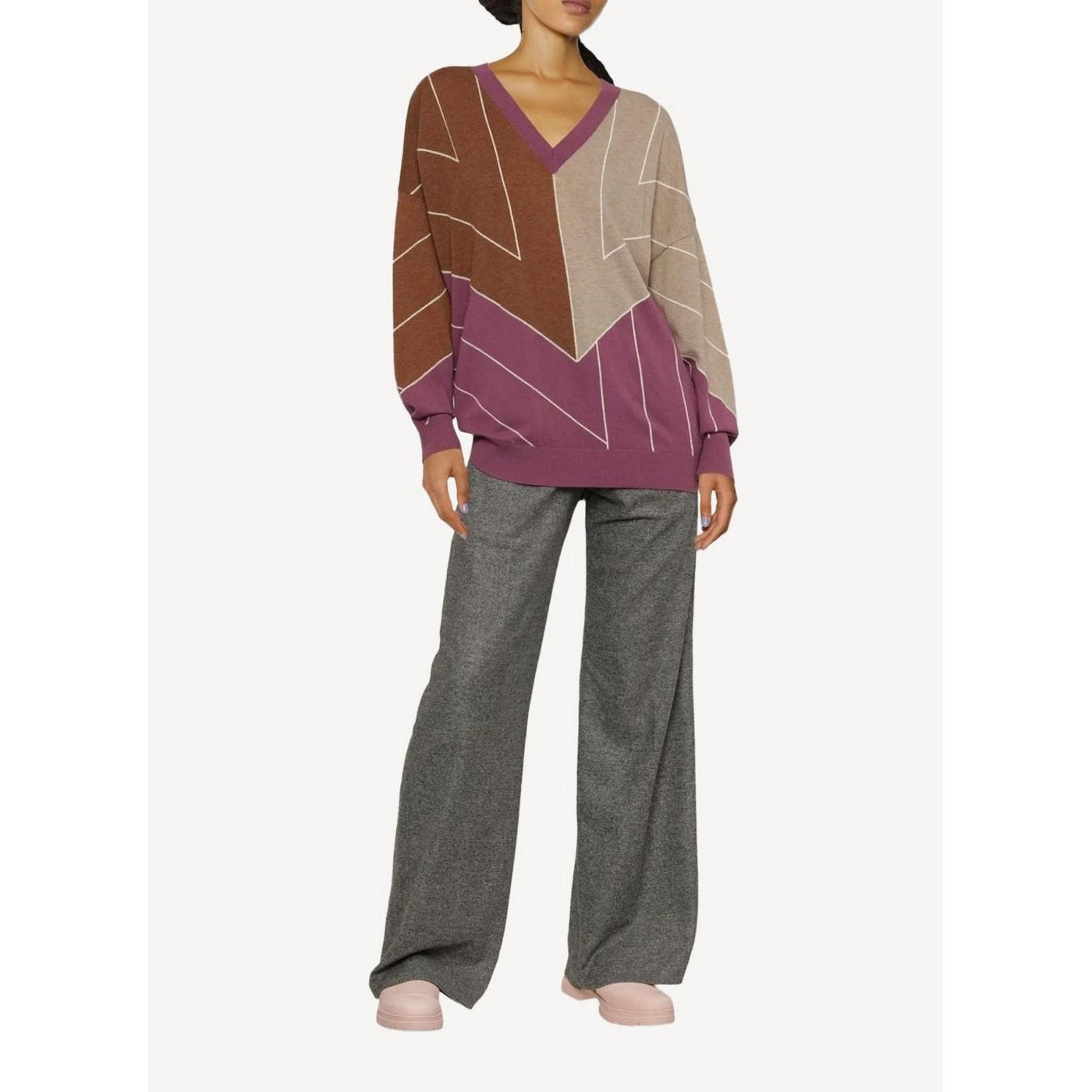 Jersey Stella By Stella Chalk Stripes - Multicolor - Mujer