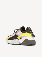 Stella Mc Cartney - Chaussures Eclypse Ss26 Multi Suede Mater - Multi Fluo Yellow - Femme