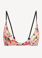Ss21 S7By81150 Triangle Bra - Pink Multicolour - Femme