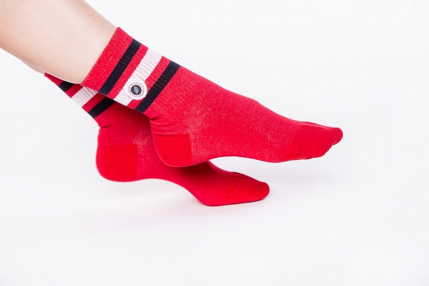 Chaussettes Strip Socks - Rick Red - Mixte