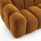 Sunny - Canapé 2 Places - Tissu Tweed - Bronze