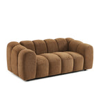Sunny - 2 Seater Sofa - Tweed Fabric - Brown