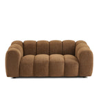 Sunny - 2 Seater Sofa - Tweed Fabric - Brown