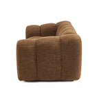 Sunny - 2 Seater Sofa - Tweed Fabric - Brown