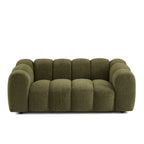 Sunny - 2 Seater Sofa - Tweed Fabric - Green