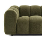Sunny - 2 Seater Sofa - Tweed Fabric - Green