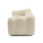 Sunny - 2-Seater Sofa - Tweed Fabric - Ecru