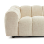 Sunny - 2-Seater Sofa - Tweed Fabric - Ecru