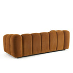Sunny - Canapé 3 Places - Tissu Tweed - Bronze