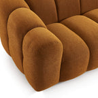 Sunny - Canapé 3 Places - Tissu Tweed - Bronze