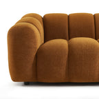 Sunny - Canapé 3 Places - Tissu Tweed - Bronze