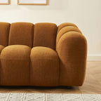 Sunny - Canapé 3 Places - Tissu Tweed - Bronze