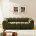 Sunny - 3 Seater Sofa - Tweed Fabric - Green