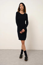 Vestido Cuello Redondo - Susan - Navy