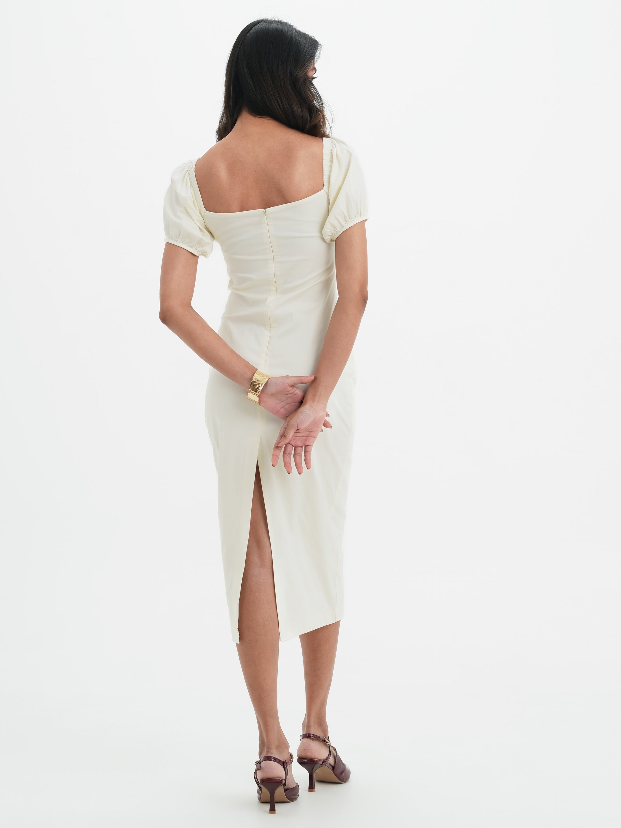 Anais Dress - Buttercream
