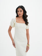 Anais Dress - Buttercream