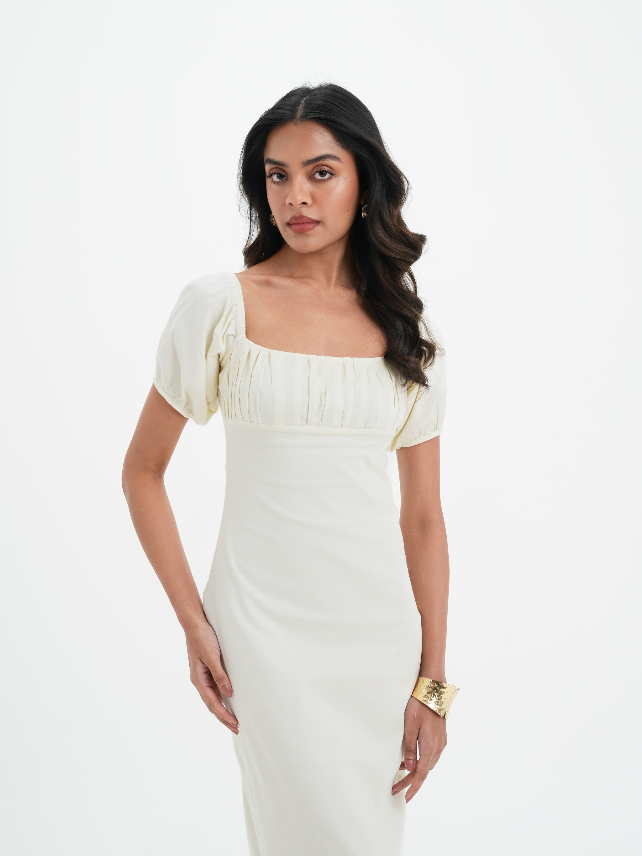 Anais Dress - Buttercream