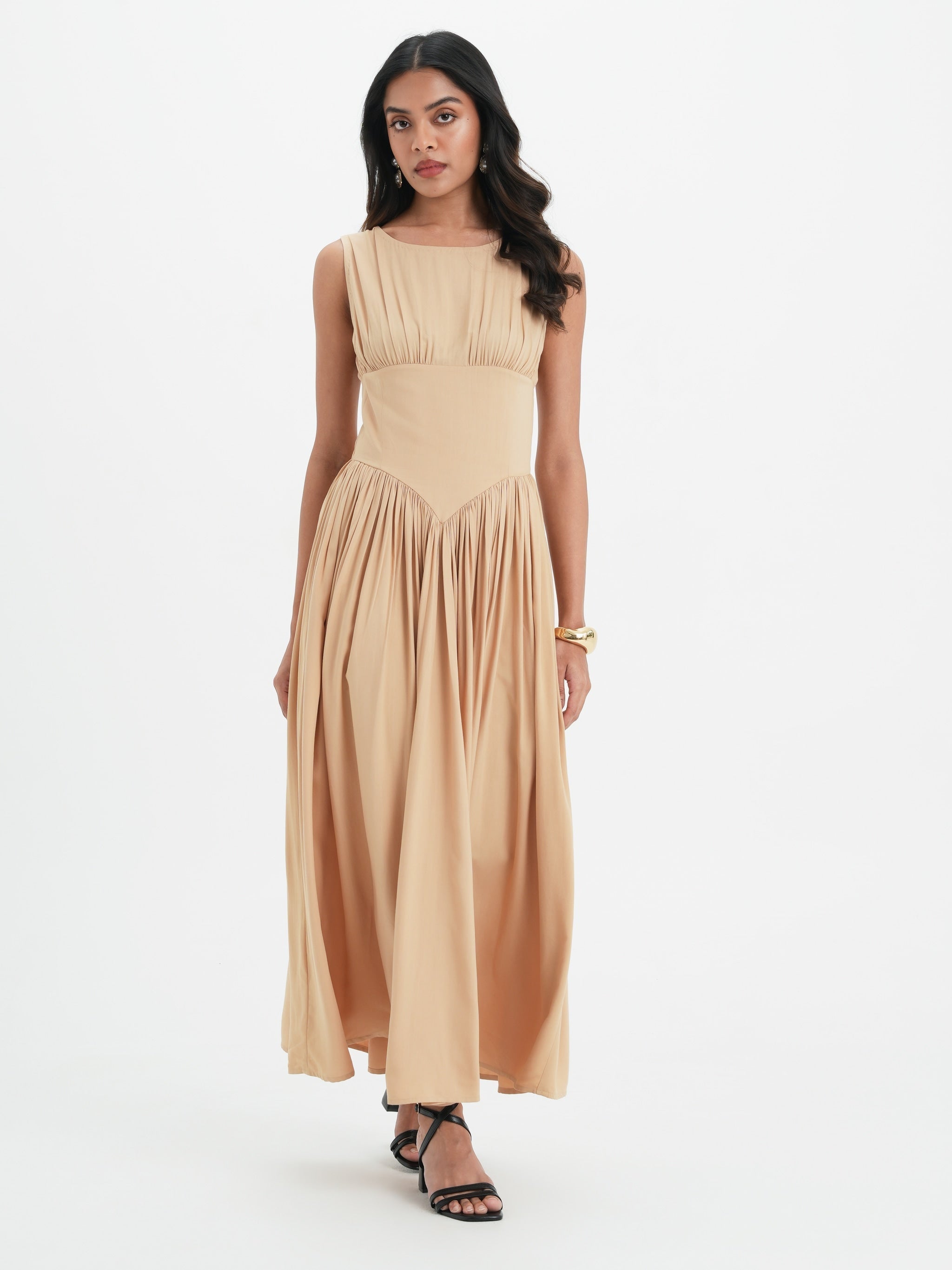 Vestido Nora - Beige