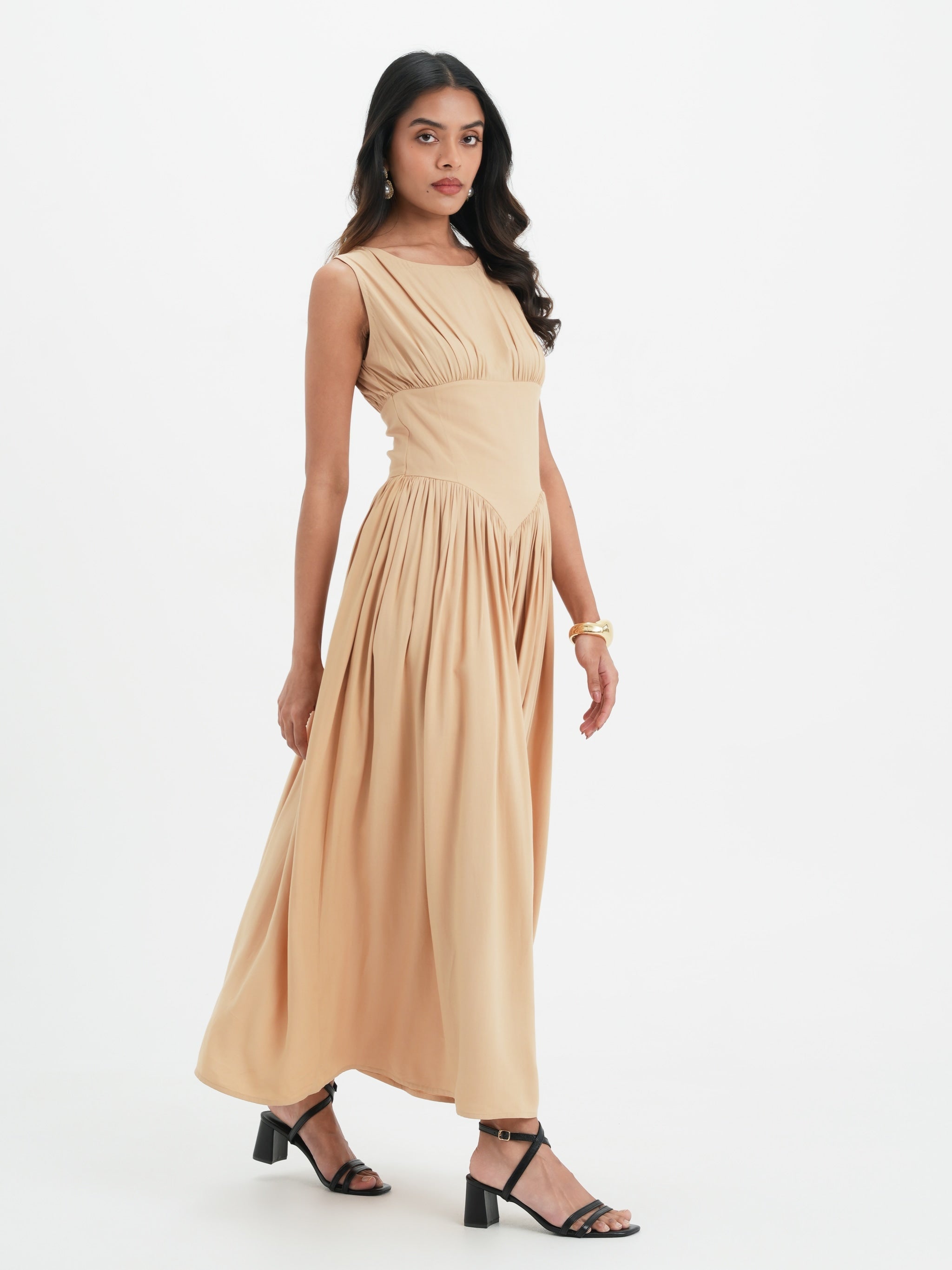 Vestido Nora - Beige