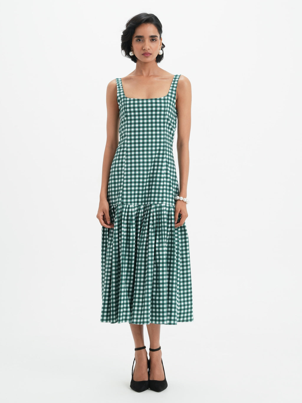 Vestido Mae - Pine Vichy