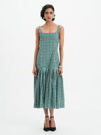 Vestido Mae - Pine Vichy
