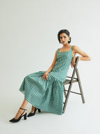 Vestido Mae - Pine Vichy