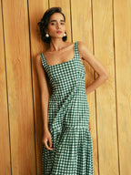 Vestido Mae - Pine Vichy