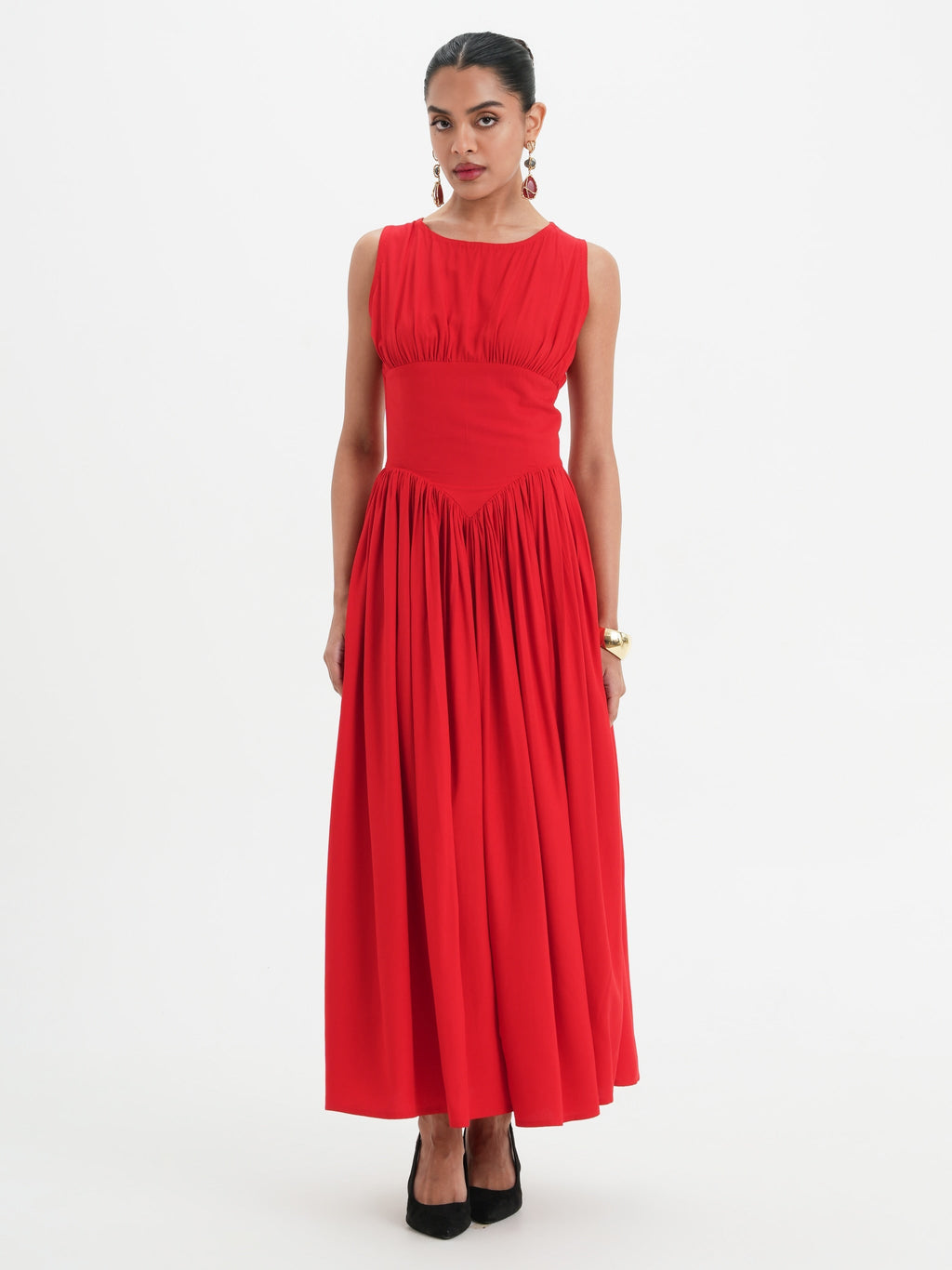 Vestido Nora - Rojo