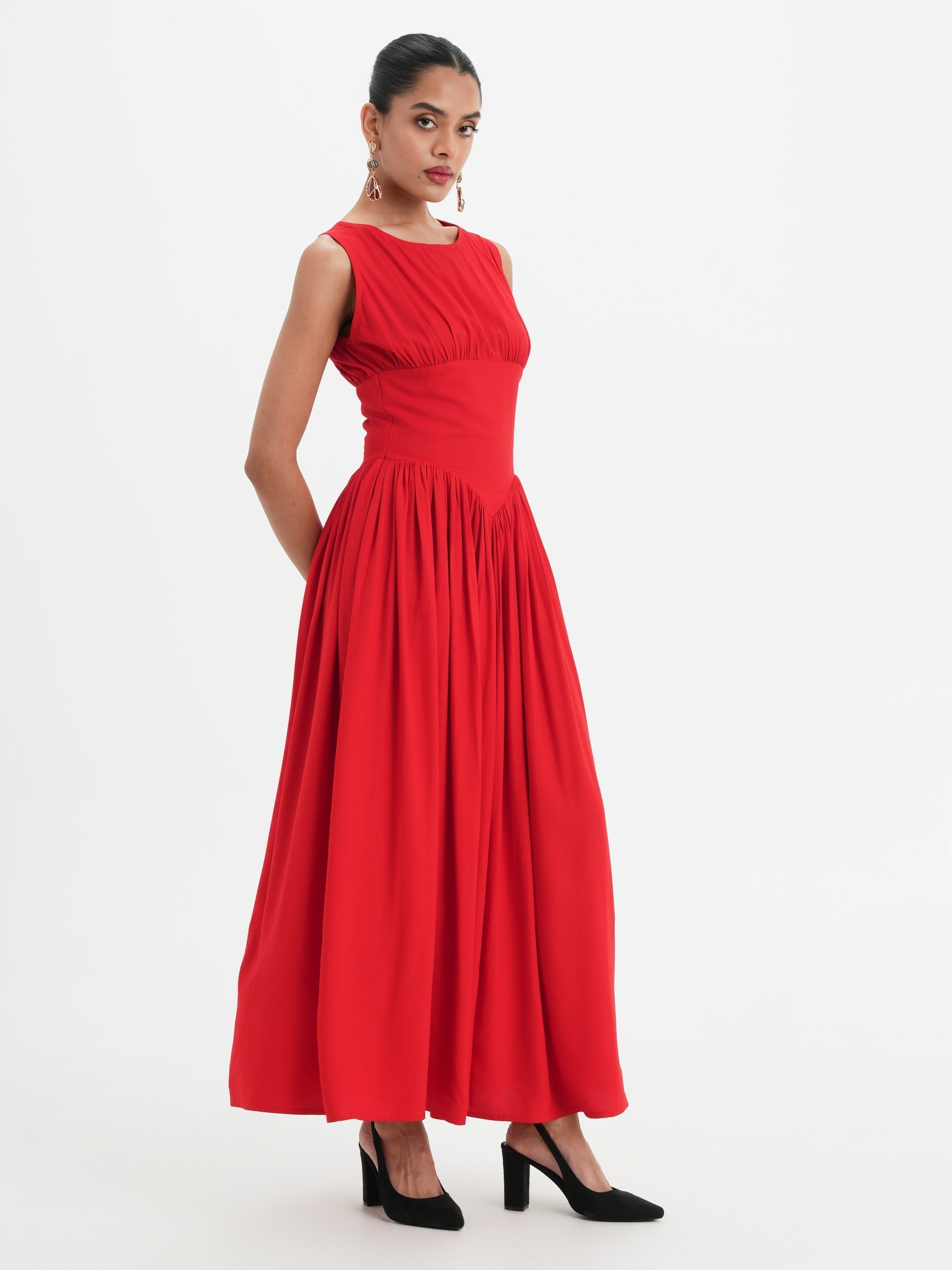 Vestido Nora - Rojo