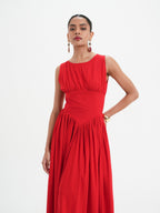 Vestido Nora - Rojo