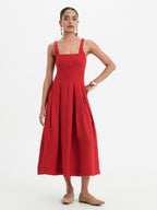Celeste Dress - Red