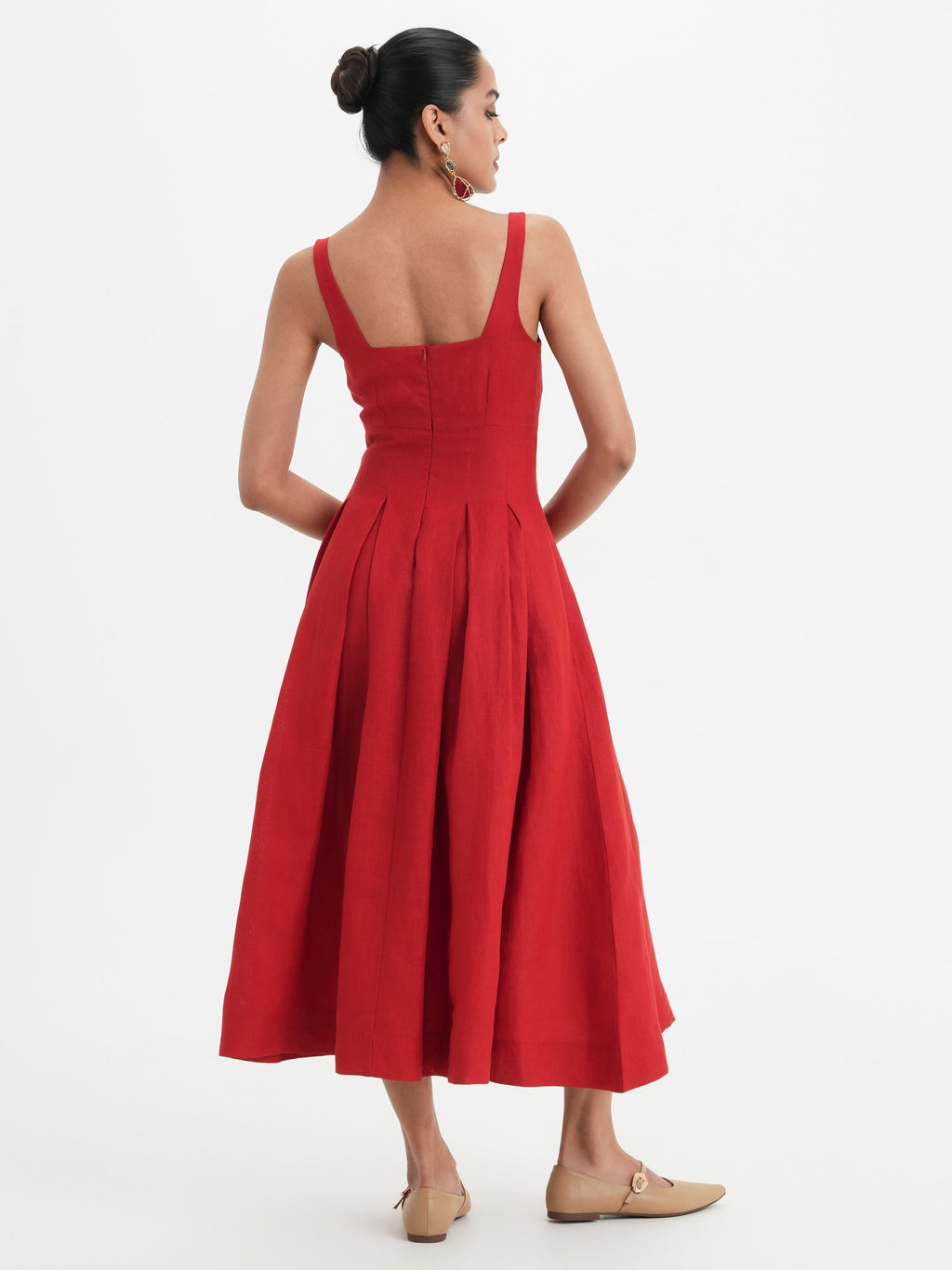 Celeste Dress - Red