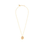 Collier Swann Quartz Rose