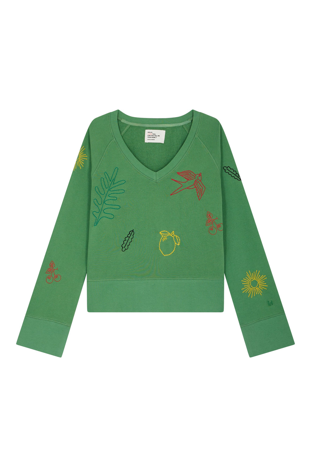 Sudadera Shavi Limón