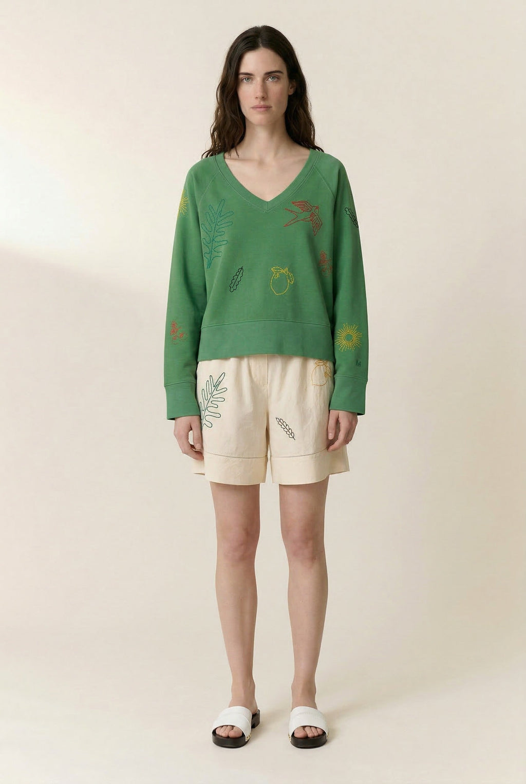 Sudadera Shavi Limón