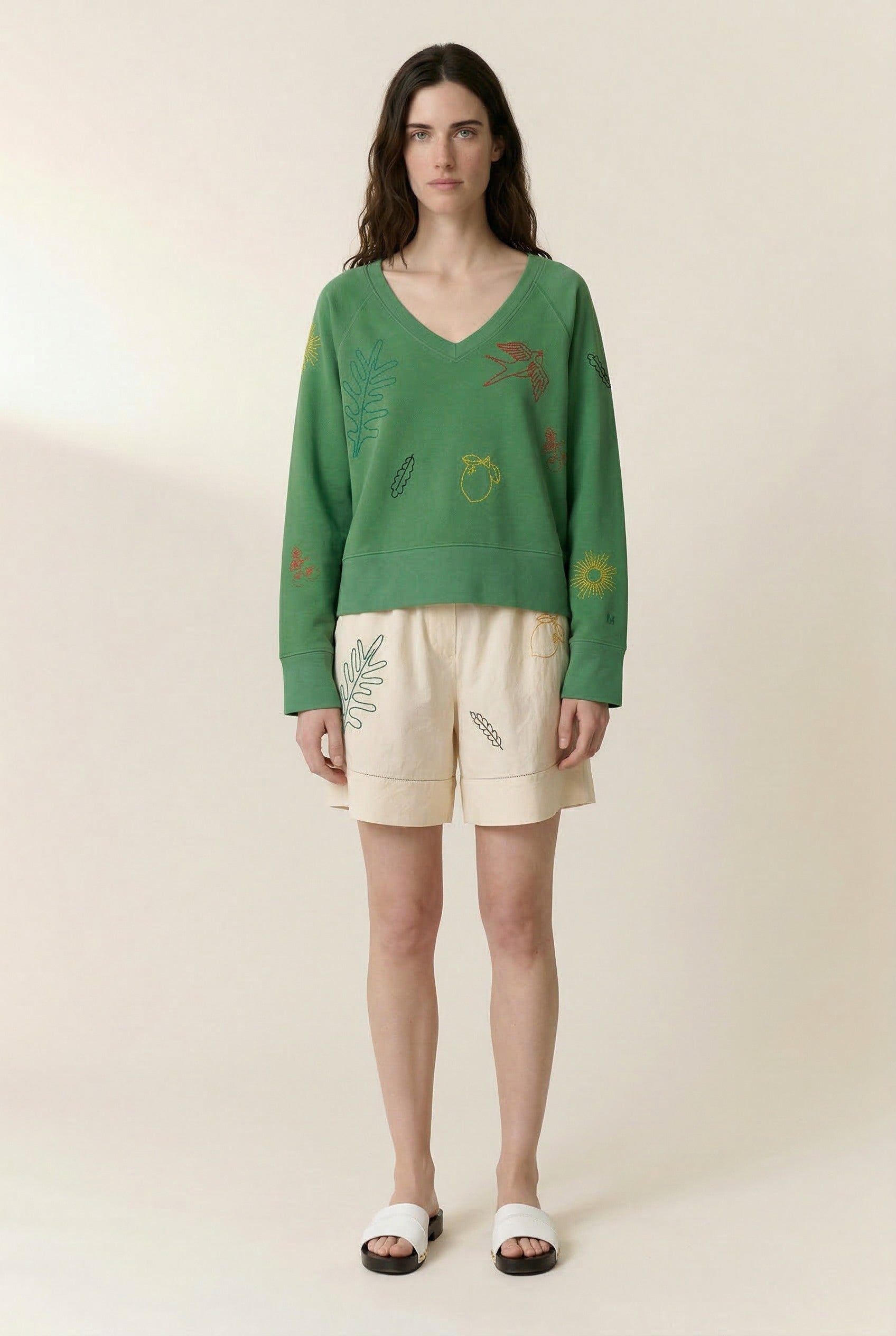Sudadera Shavi Limón