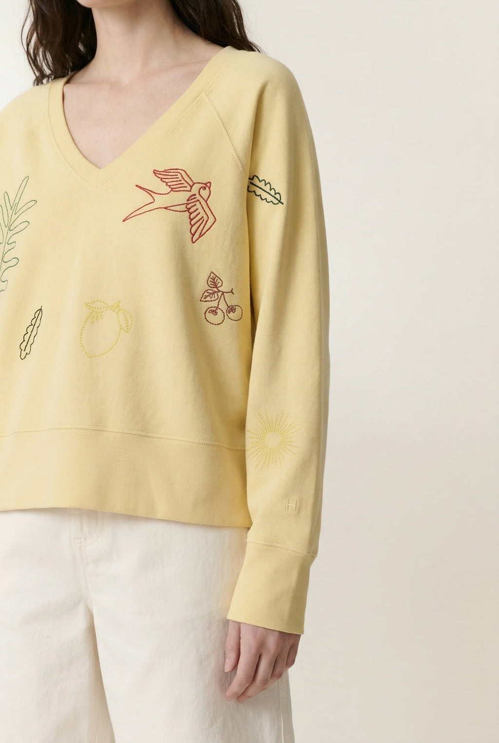 Sudadera Shavi Limón