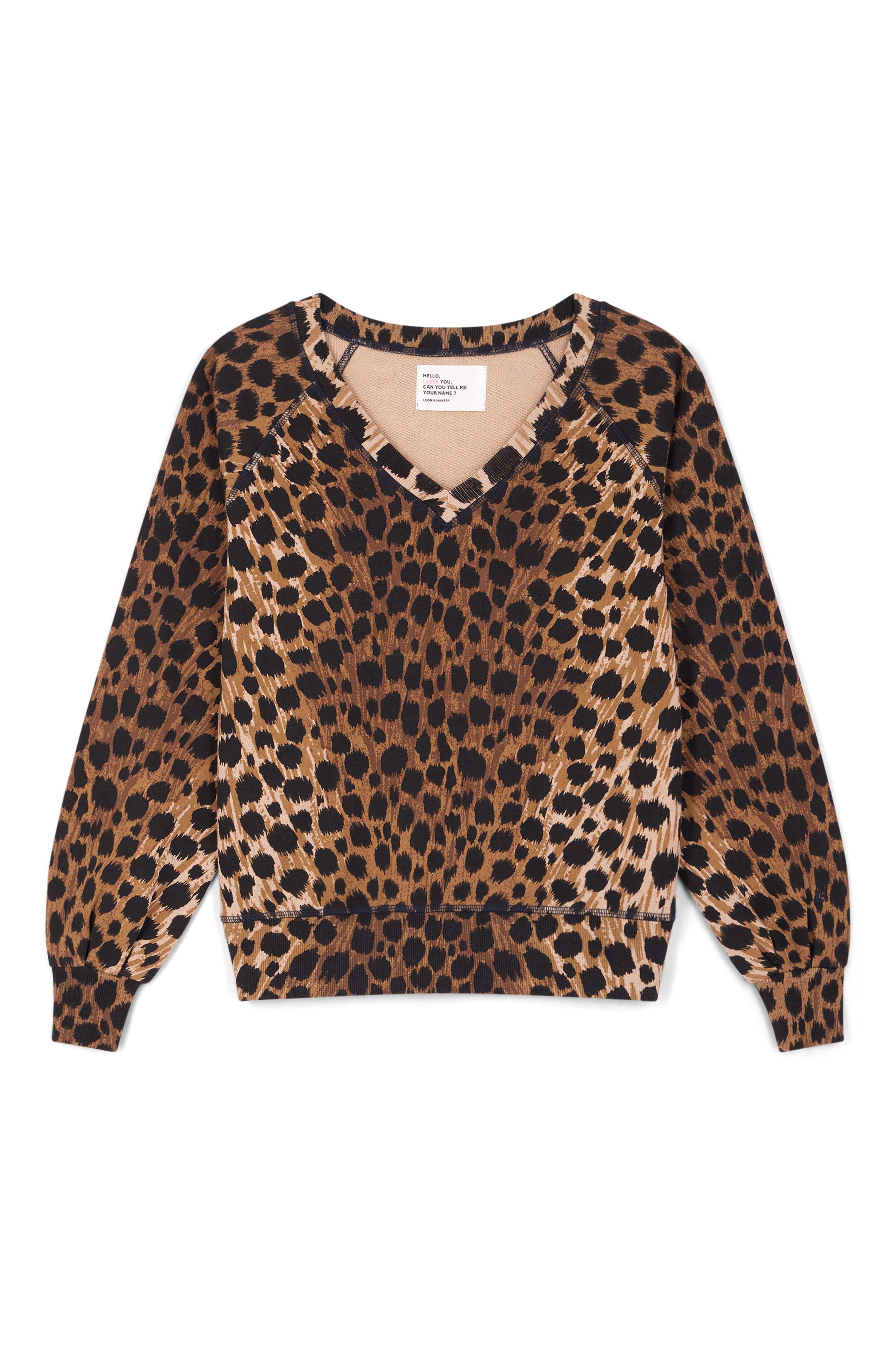 Shiva Pnthr Sweatshirt - Beige