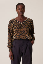 Shiva Pnthr Sweatshirt - Beige