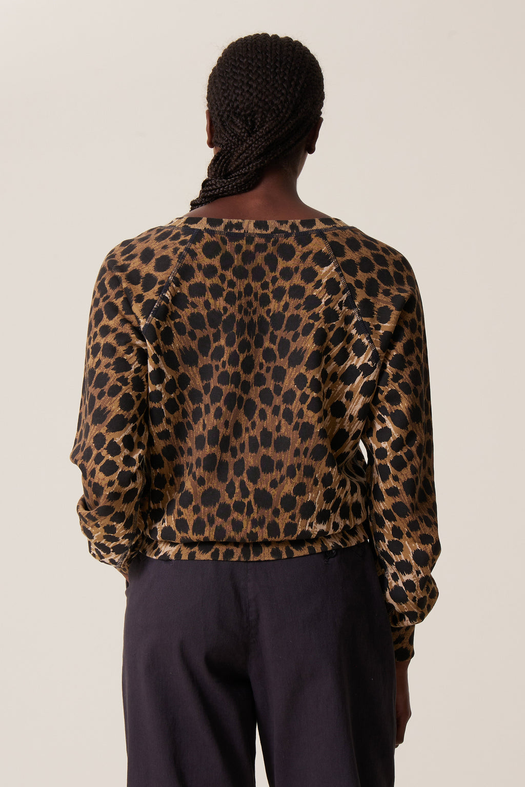 Shiva Pnthr Sweatshirt - Beige